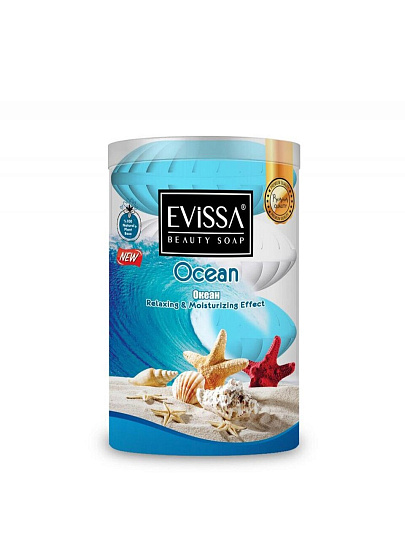 Мыло Evissa, Океан, 4 шт, 110 г
