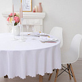 Скатерть однотонная, цв., d 200, 100% п/э, 5108319
