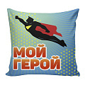 Подушка антистрессовая, 30х30 см, Герой 01, ДК195661