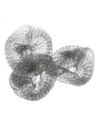 Губка для посуды металл, 3 шт, Марья Искусница, New