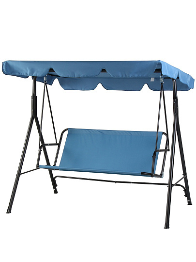Качели садовые 3-местные, 170х110х153 см, 210 кг, Крокус, металл, C060047