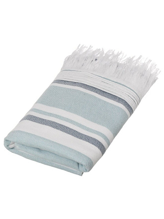 Полотенце банное 50х90 см, 100% хлопок, 370 г/м2, Зум, Silvano, синее, Узбекистан