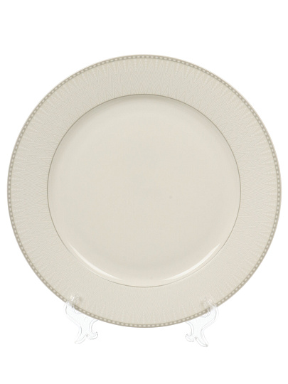 Тарелка обеденная, фарфор, 25 см, круглая, Iconic, Fioretta, TDP690
