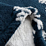 Плед 1.5-спальный, 150х200 см, микрофибра, 100% полиэстер, Silvano, Снегопад, синий, AI-1504009 - фото 8