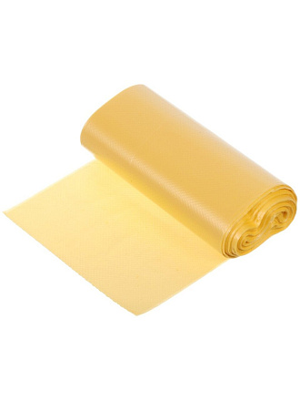 Пакеты для мусора 30 л, 30 шт, Марья Искусница, 100891, желтые