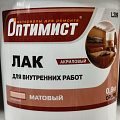 Лак Оптимист, L209, матовый, полиакриловый, для внутренних и наружных работ, 0.9 кг - фото 2