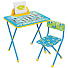 Мебель детская Nika, стол+стул мягкий, моющаяся, Познайка Азбука, металл, пластик, КП2/9 - фото 2