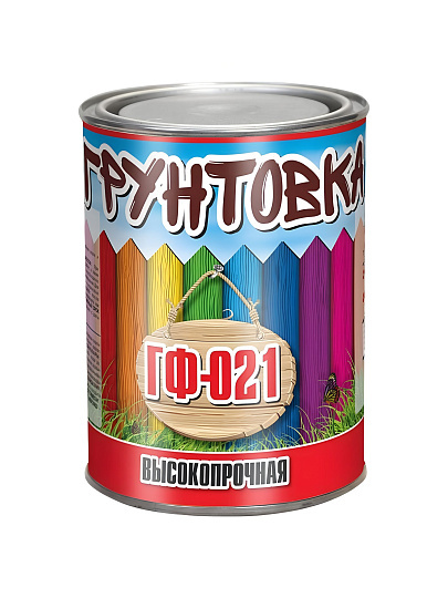 Грунтовка алкидная, Zabor, ГФ-21, для внутренних и наружных работ, серая, 0.8 кг