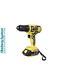 Дрель-шуруповерт аккумуляторный, Hanskonner, HCD1855R, 18 В, 1BatterySystem, 13 мм, 55Нм, 2х2.0Ач, кейс - фото 2