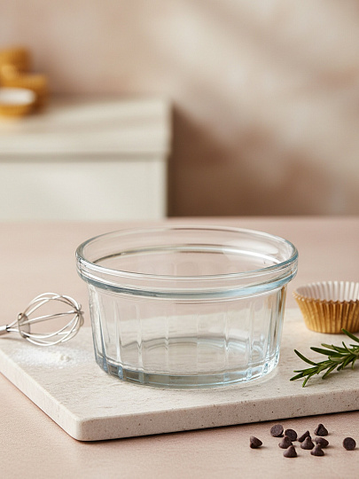 Форма для запекания стекло, 10.5х5.75 см, 0.285 л, Borcam, 590084