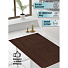 Коврик для ванной, 0.6х0.9 м, полиэстер, коричневый, Макарон, Y3-676 - фото 5