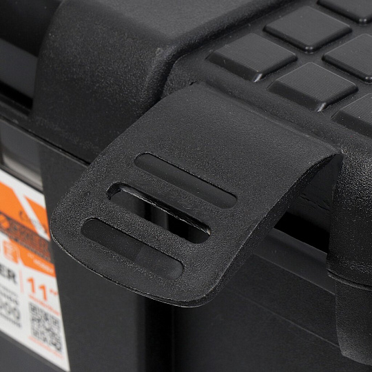 Ящик для инструментов, 11 '', 26.5х15.5х14 см, пластик, Blocker, Techniker, черный, BR3746ЧР