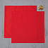 Набор столового текстиля 2 салфетки 40х40 см, 100% хлопок, саржа, Этель, Листья, красный, золотой, 4577106 - фото 4