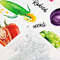 Набор подарочный «Vegetables» полотенце 40х73 см, прихватка 19х19 см, магнит 11х7 см, 4809197 - фото 5