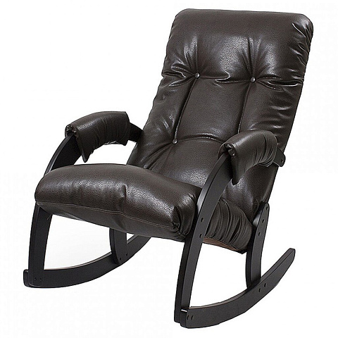 Кресло-качалка Сара М67 экокожа, до 150 кг, 55х90х90 см