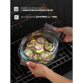 Кастрюля стекло, 1 л, с крышкой, стекло жаропрочное, O Cuisine, 207AC00/1043 - фото 4