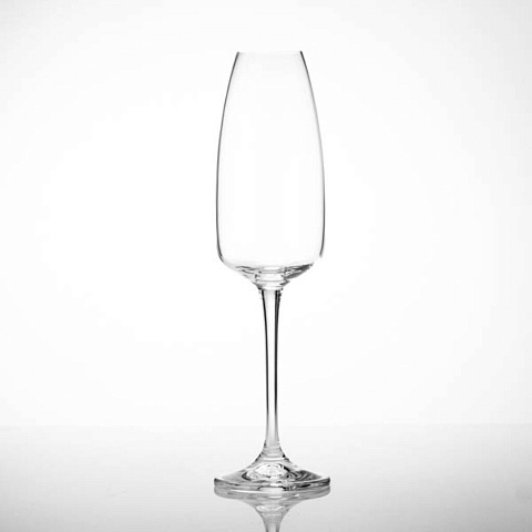 Бокал для шампанского, 290 мл, стекло, 2 шт, Bohemia, Amora, 1SF00/290х2am