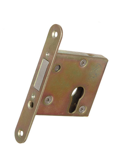 Замок врезной Зенит, ЗВ1-22кл, 00-00000432, без ручки, цилиндровый, универсальный, хром