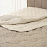 Одеяло 2-спальное, 172х205 см, Медовое, волокно хлопковое, 200 г/м2, облегченное, чехол 100% хлопок, кант, Kariguz, двустороннее - фото 3