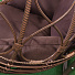 Подвесное кресло Кокон, 1-мест, 150 кг, Green Days, коричневое, ротанг, подушка коричневая, TZF-H057-19-3909 - фото 4
