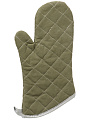 Прихватка-варежка 33х18.5 см, 100%пэ, зел, B180050 - фото 4