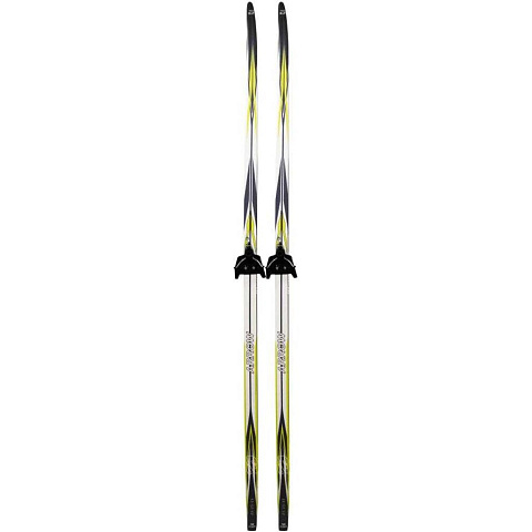 Лыжный комплект Arrow grey 200, крепление: 75мм, wax (без палок), Atemi, 00000136667