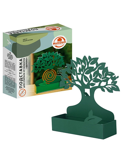 Подставка под спираль от комаров, Мультидом, Дерево