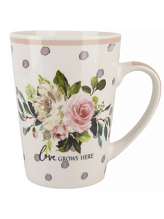 Кружка фарфор, 520 мл, Floristry, Nouvelle Home, 1620190-3