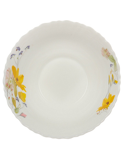 Салатник стеклокерамика, фигурный, 15х6 см, 0.4 л, Весна, МФК, MFK21201