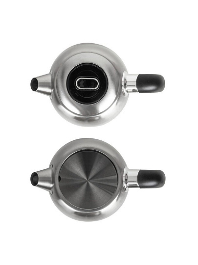 Чайник электрический JVC, JK-KE1720, 1.7 л, 2200 Вт, скрытый нагревательный элемент, нержавеющая сталь, пластик