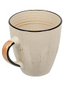 Кружка керамика, 400 мл, Фьюжен Миели, Elrington, 225-27029, бежевая - фото 4