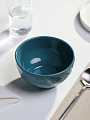 Салатник керамика, круглый, 15х8.3 см, Stone Turquoise, Domenik, DMD054, синий - фото 5