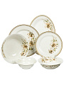 Сервиз столовый фарфор, 23 предмета, на 6 персон, Lefard, Lilies, 590-273