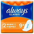 Прокладки женские Always, Classic Normal Single, 9 шт, AL-83735037