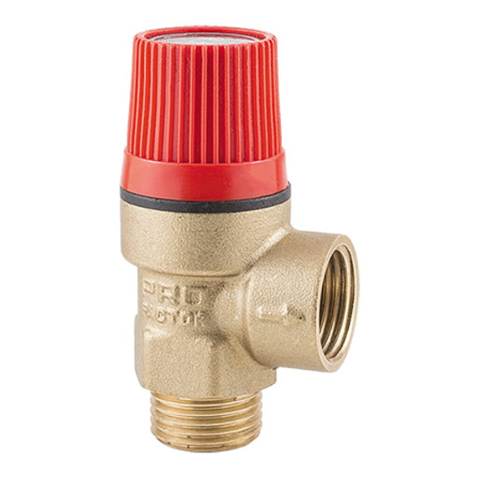 Клапан предохранительный латунь, 1/2&quot;, г-ш, 3 бар, ProFactor, PF BS 575-3