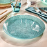 Тарелка обеденная, стекло, 26 см, круглая, Icy Turquoise, Luminarc, V0088 - фото 4