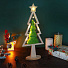 Фигурка декоративная дерево, Елка, 17.5х41 см, LED подсветка, салатовая, Сноубум, 396-913 - фото 3