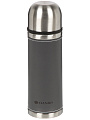 Термос нержавеющая сталь, 0.5 л, Daniks, Тепло, колба нержавеющая сталь, оплетка с эффектом кожи, графит, DYP-500P - фото 3