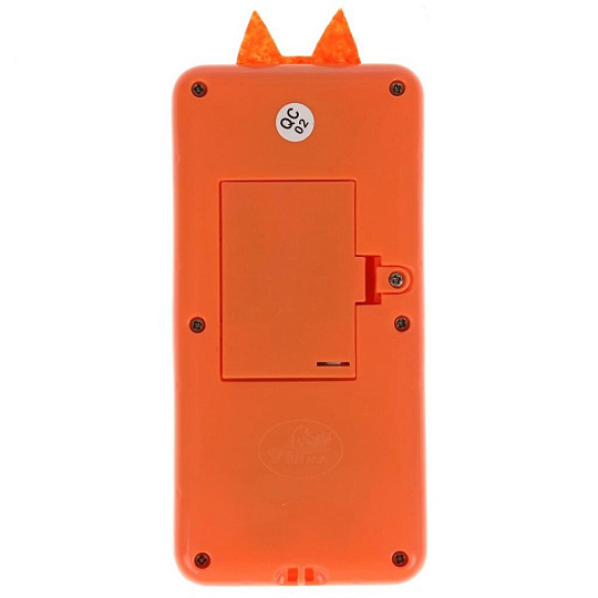 Телефон Умка, Три кота, 100 песен, звуков, фраз, мягкие ушки, учим цифры, цвета, HX2501-R50