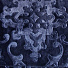 Плед Cleo евро (200х220 см) велсофт Moreska 200/005-OPM, темно-синий - фото 2