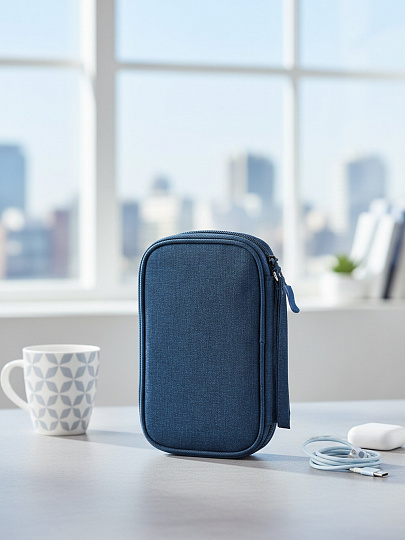 Органайзер для зарядных устройств, 19х11х3.5 см, в ассортименте, A080091