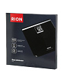 Весы напольные электронные, Rion, РТ-955, стекло, до 150 кг, 30.6х30.5 см, LCD-дисплей, черные - фото 10