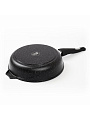 Сковорода литой алюминий, 24 см, антипригарное покрытие, Мечта, Гранит black Induction Pro, съемная ручка, индукция, 024802И - фото 10