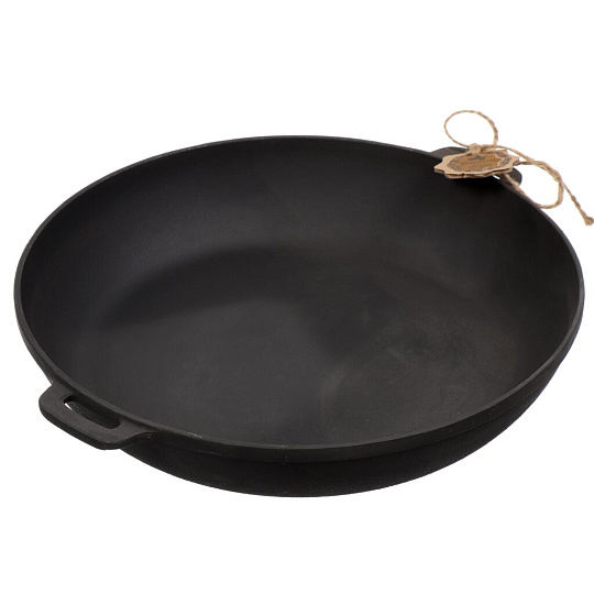 Жаровня чугун, d32 см, Maysternya, черная, 320-60, индукция