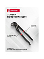 Клещи переставные, рукоятка двухкомпонентная обливная, полированные, Bartex, 180 мм - фото 3