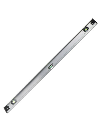 Уровень алюминий, 1000 мм, 2 глазка + 1 поворотный, линейка, рельс, серебристый, Bartex, №0021, HJ-82D