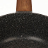 Ковш алюминий, антипригарное покрытие, 1.6 л, крышка стекло, бакелитовая ручка, Гардарика, Мегалит 18, 1616-18-10 - фото 3