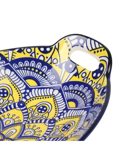 Блюдо керамика, 28х16.5х5 см, Мантра, B010668