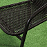 Мебель садовая Green Days, Элли, черная, стол, 60х60х70 см, 2 стула, YTCT089 - фото 9