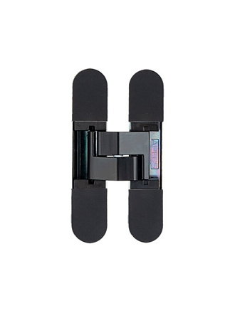 Петля скрытая Apecs, 110х30 мм, 3D-Z-BLM R15 B2B, 32795, электрофорез, черный матовая